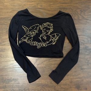Long Sleeve Crop Top